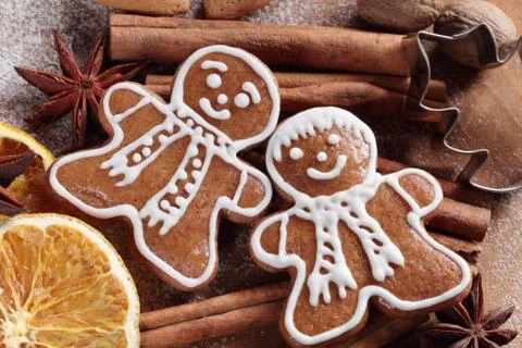 Christmas baking Stock Photos