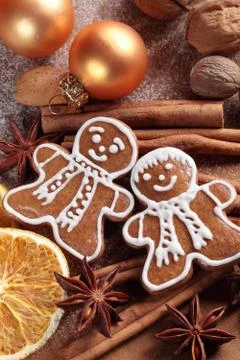 Christmas baking Stock Photos