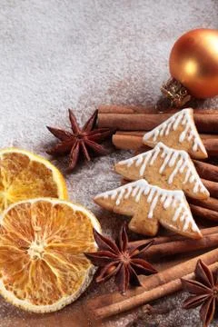Christmas baking Stock Photos