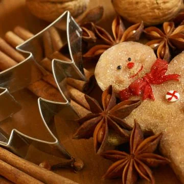 Christmas baking Stock Photos