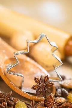 Christmas baking Stock Photos