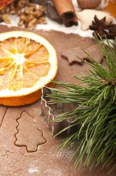 Christmas baking Stock Photos