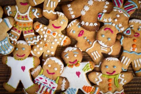 Christmas baking Stock Photos