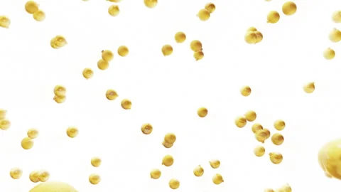 Christmas Ball Explosion White Background Stock Footage 320674569