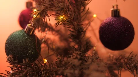 Christmas Ball Video stock 100032664