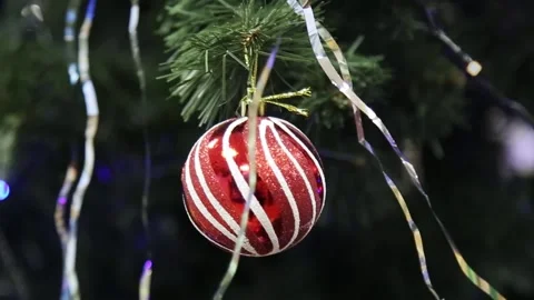 Christmas ball Stock Footage 221501212