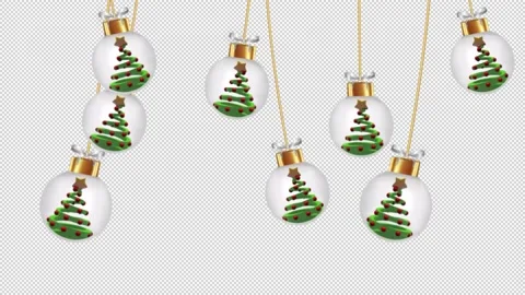 Christmas Ball Video stock 224123860