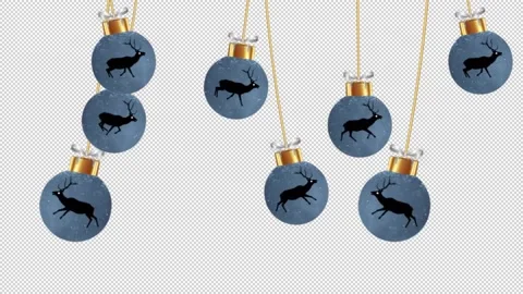 Christmas Ball Video stock 224123866