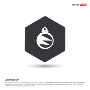 Christmas Ball Icon Stock Illustration