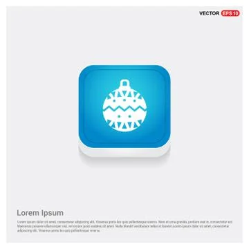 Christmas Ball Icon Stock Illustration