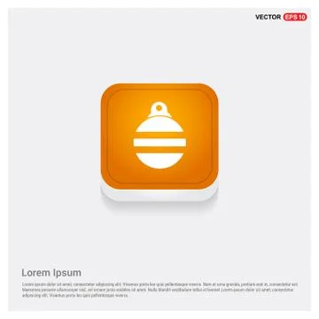 Christmas Ball Icon Stock Illustration