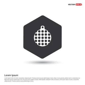 Christmas Ball Icon Stock Illustration