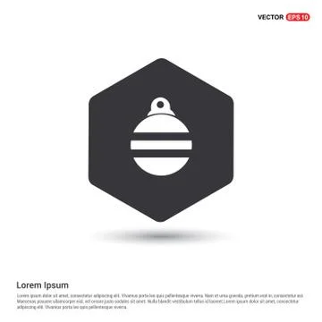 Christmas Ball Icon Stock Illustration