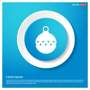 Christmas Ball Icon Stock Illustration