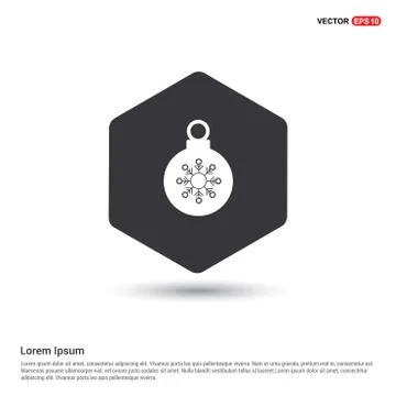 Christmas Ball Icon Stock Illustration