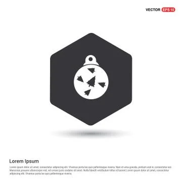 Christmas Ball Icon Stock Illustration