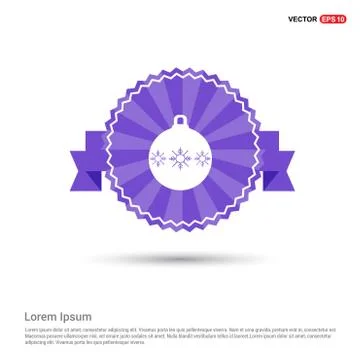 Christmas Ball Icon Stock Illustration