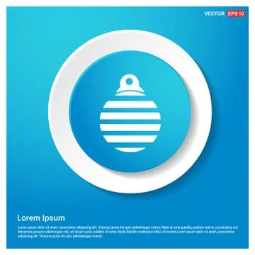 Christmas Ball Icon Stock Illustration