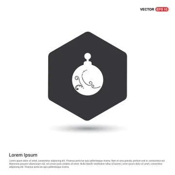 Christmas Ball Icon Stock Illustration