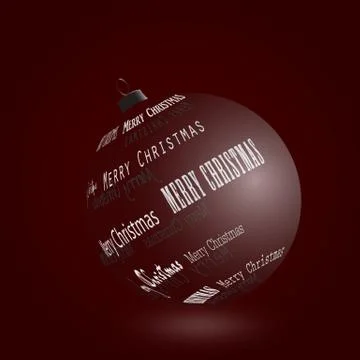 Christmas ball Stock Illustration
