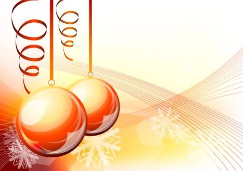 Christmas ball Stock Illustration