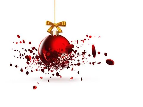 Christmas ball Stock Illustration