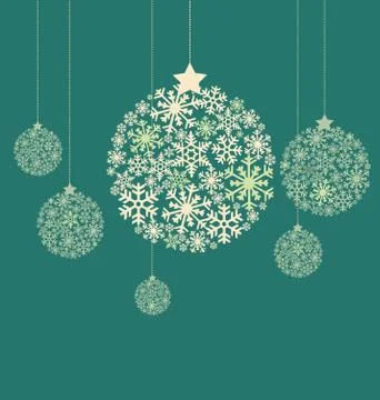 Christmas ball Stock Illustration