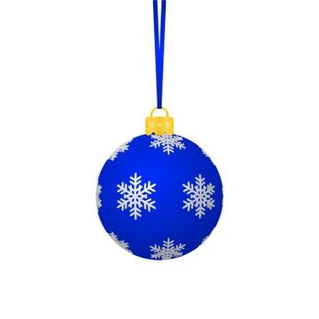 Christmas ball Illustrazione stock