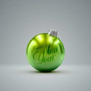Christmas ball Stock Illustration