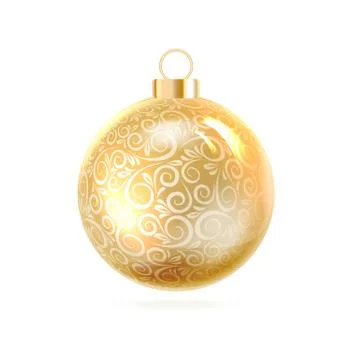 The Christmas ball Stock Illustration