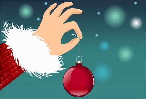 Christmas ball Stock Illustration