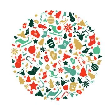 Christmas Ball Illustrazione stock