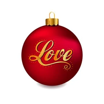 Christmas ball Stock Illustration