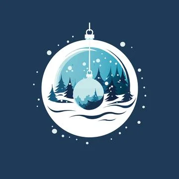 Christmas ball Stock Illustration