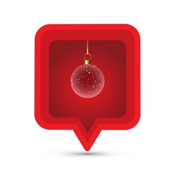 Christmas ball Stock Illustration