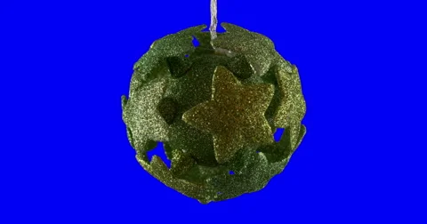 Christmas ball isolated loop 12 Stock Footage 44693733