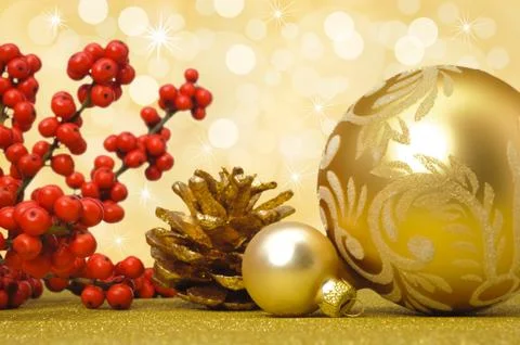 Christmas ball Stock Photos