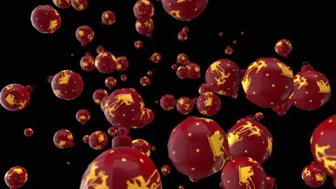 Christmas Ball Red Stock-Footage 145717922