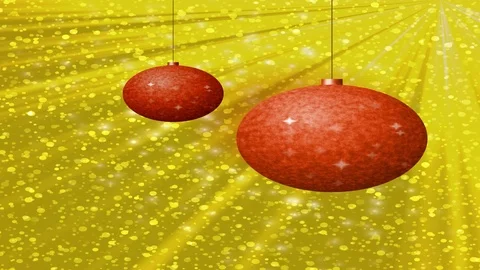 Christmas ball seamless loop animation for christmas holidays design Video stock 113326386