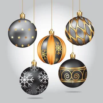 Christmas ball. Vector Illustrations. Stock Illustration