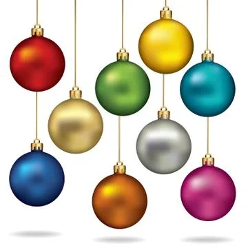 Christmas ball. Vector Illustrations. Stock Illustration