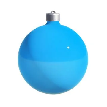Christmas ball w/ path Stock Illustration