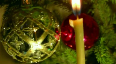 Christmas balls Video stock 10573383