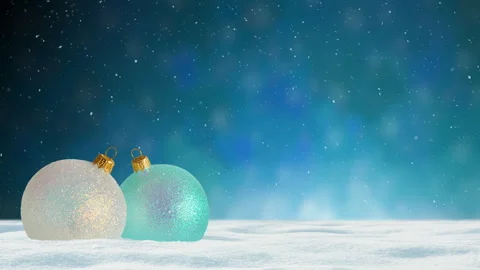 Christmas balls Stock Footage 250952684