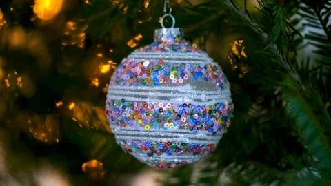 Christmas-balls Stock Footage 296361931