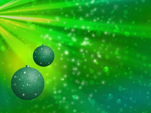 Christmas balls generated hires texture Stock Illustration