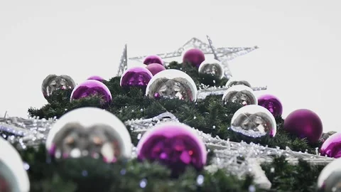 Christmas balls HD 2 스톡 동영상 143210641