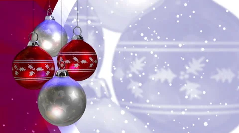 Christmas Balls - HD Loop 188 Video stock 44122344