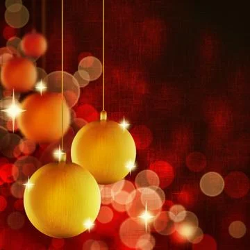 Christmas balls Stock Illustration