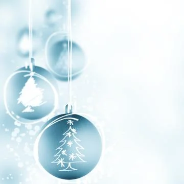 Christmas balls Stock Illustration